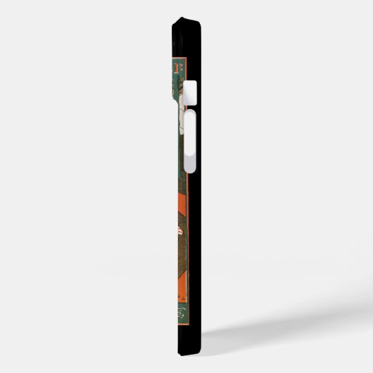 ヴィンテージ製品ラベルアートピアラインクレンモダンザー Case-Mate iPhoneケース (裏面 / 左)