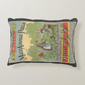 ヴィンテージ製品ラベルアート、ウェルズApple Pills アクセントクッション (裏面)