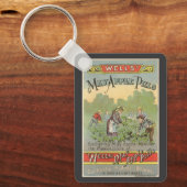 ヴィンテージ製品ラベルアート、ウェルズApple Pills キーホルダー (正面)