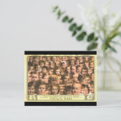 ヴィンテージ製品ラベルアート、エスケイのベビー食品 ポストカード (スタンド正面)