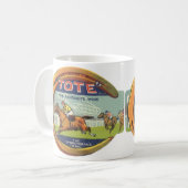 ヴィンテージ製品ラベルアート, スポーツマンのトニック tote コーヒーマグカップ (正面左)