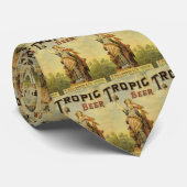 ヴィンテージ製品ラベルアート、トロピックビアグラディエーター ネクタイ (ロール)