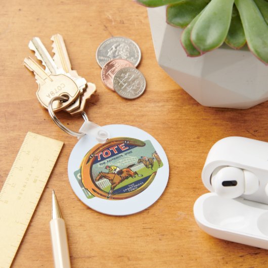 ヴィンテージ製品ラベルアート、トートスポーツズトニック キーホルダー (デスク)