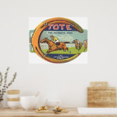 ヴィンテージ製品ラベルアート、トートスポーツズトニック ポスター (キッチン)