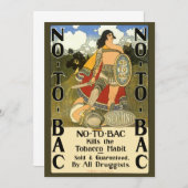 ヴィンテージ製品ラベルアート、バックナンバー、やめ喫煙 (正面/裏面)