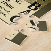 ヴィンテージ製品ラベルアート、バックナンバー、やめ喫煙 ジグソーパズル (側面)