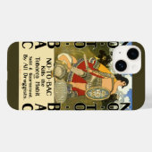 ヴィンテージ製品ラベルアート、バックナンバー、やめ喫煙 Case-Mate iPhoneケース (裏面 (横))