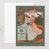 ヴィンテージ製品ラベルアート パアライン モダン クレンザー (正面/裏面)