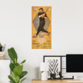 ヴィンテージ製品ラベルアート、ボストンガーター靴下 ポスター (ホームオフィス)