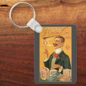 ヴィンテージ製品ラベル、たばこロシアのたばこ キーホルダー (正面)