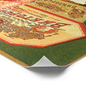 ヴィンテージ製品ラベル、たばこロシアのたばこ ポスター (角)