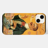 ヴィンテージ製品ラベル、たばこロシアのたばこ Case-Mate iPhoneケース (裏面 (横))