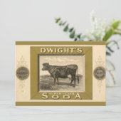 ヴィンテージ製品ラベル、ドワイトの重炭酸ソーダ (スタンド正面)