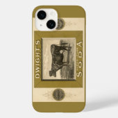 ヴィンテージ製品ラベル、ドワイトの重炭酸ソーダ Case-Mate iPhoneケース (裏面)