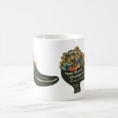 ヴィンテージ製品ラベル、フランクミラーのシューポーランド コーヒーマグカップ (中央)