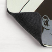 ヴィンテージ製品ラベル、ホットチョコロシアのコレートカカオ マウスパッド (コーナー)