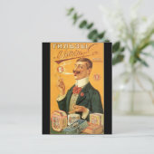 ヴィンテージ製品ラベル、ロシアのたばこ ポストカード (スタンド正面)