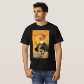 ヴィンテージ製品ラベル ロシアの紙巻きたばこ Tシャツ (正面フル)