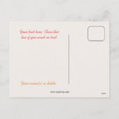 ヴィンテージ製水場4枚葉クローバー シーズンポストカード (裏面)