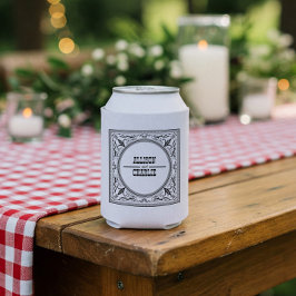 ヴィンテージ西カウボーイカントリー結婚式 缶クーラー