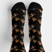 ヴィンテージ西カウボーイキッズオンウマ ソックス (上部)