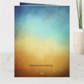 ヴィンテージ西カウボーイキッド馬にロープ カード (裏面)