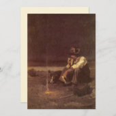 ヴィンテージ西カウボーイズ、プレインズハーダーby NC Wyeth (正面/裏面)