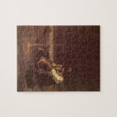 ヴィンテージ西カウボーイズ、プレインズハーダーby NC Wyeth ジグソーパズル (横)