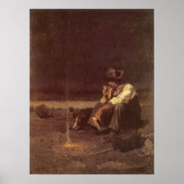 ヴィンテージ西カウボーイズ、プレインズハーダーby NC Wyeth ポスター