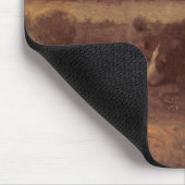 ヴィンテージ西カウボーイズ、プレインズハーダーby NC Wyeth マウスパッド (コーナー)