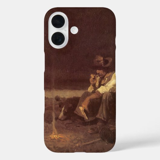 ヴィンテージ西カウボーイズ、プレインズハーダーby NC Wyeth Case-Mate iPhoneケース (裏面)