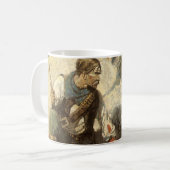 ヴィンテージ西カウボーイズ、ホパロンby NC Wyeth コーヒーマグカップ (正面左)