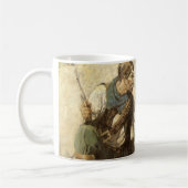 ヴィンテージ西カウボーイズ、ホパロンby NC Wyeth コーヒーマグカップ (左)