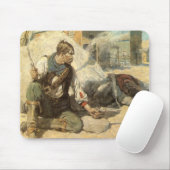 ヴィンテージ西カウボーイズ、ホパロンby NC Wyeth マウスパッド (マウス)