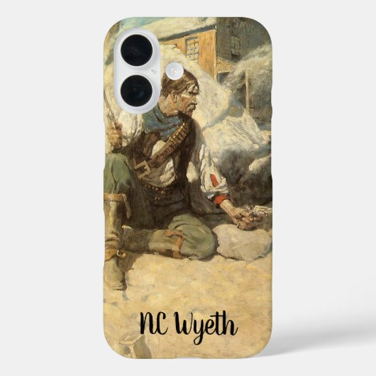 ヴィンテージ西カウボーイズ、ホパロンby NC Wyeth Case-Mate iPhoneケース (裏面)