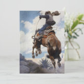 ヴィンテージ西カウボーイズ、NCワイースによるバッキング (スタンド正面)