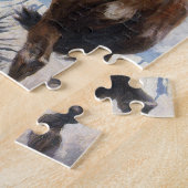 ヴィンテージ西カウボーイズ、NCワイースによるバッキング ジグソーパズル (側面)