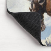 ヴィンテージ西カウボーイズ、NCワイースによるバッキング マウスパッド (コーナー)