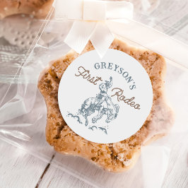 ヴィンテージ西カウボーイファースト・ロデオ1歳 ラウンドシール