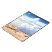 ヴィンテージ西カウボーイ、ワイエスの幌馬車 ノートブック (左側)