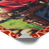 ヴィンテージ西カウボーローンスター ポスター (角)