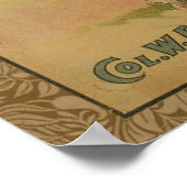 ヴィンテージ西バッファロービルワイルドウエストショーポスター ポスター (角)