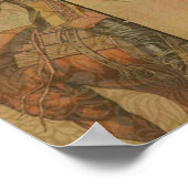 ヴィンテージ西バッファロービルワイルドウエストショーポスター ポスター (角)