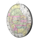 ヴィンテージ西州の地統一された図（1853年） ダーツボード (正面右)