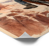 ヴィンテージ西部芸術のアフリカ系アメリカ人少年と馬 ポスター (角)