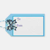 ヴィンテージ西部馬車 ギフトタグ (裏面横)