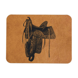 ヴィンテージ西馬鞍フレキシブル マグネット