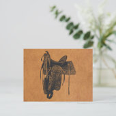 ヴィンテージ西馬鞍 ポストカード (スタンド正面)