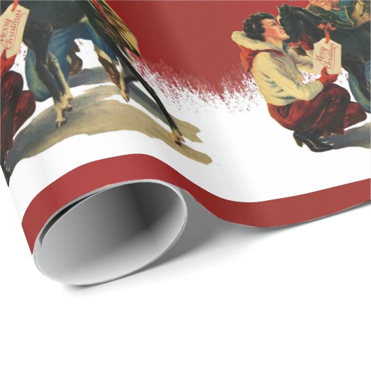 ヴィンテージ西馬 ラッピングペーパー (ロールコーナー)