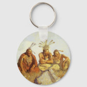 ヴィンテージ西、ガーディアン戦争またはNCワイエスによる平和 キーホルダー (裏面)